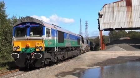96.   Pengam Reception Sidings  Neath Abbey Wharf returning to Cardiff